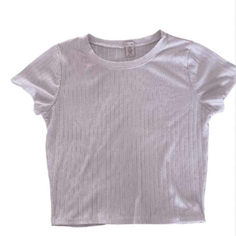 Bozzolo (White) Crop T-shirt